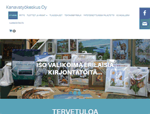 Tablet Screenshot of kanavatyokeskus.fi